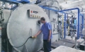 The only international advanced vacuum cementation furnace in domeatic bearing industry was put into production in LYC